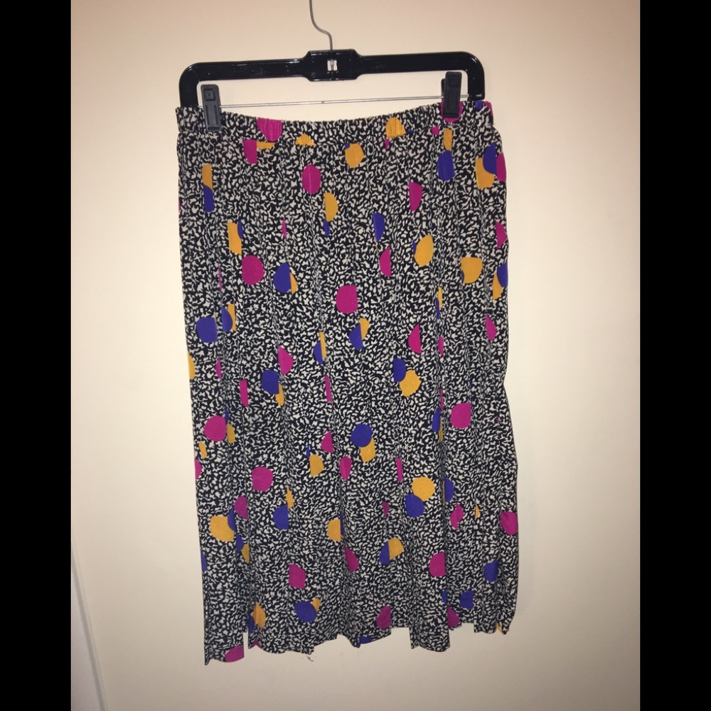 Vintage pleated skirt